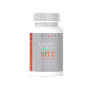 Vitamin C + acerola (30 kapsula)